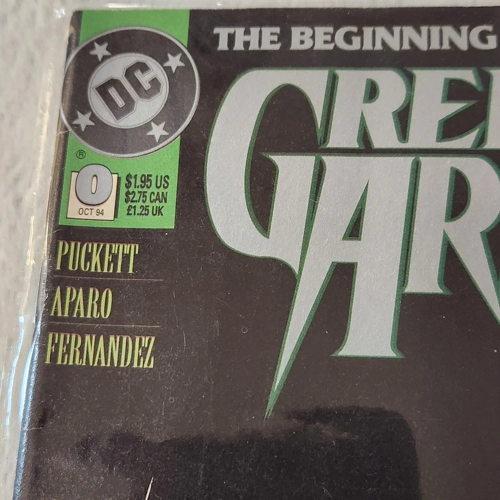 Vintage 1994‎ Green Arrow #0 DC Comics Comic Book Puckett Aparo Fernandez